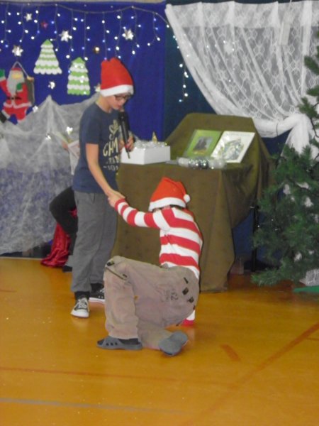 Mikołaj w szkole podstawowej